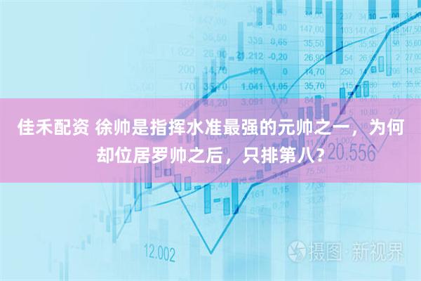 佳禾配资 徐帅是指挥水准最强的元帅之一，为何却位居罗帅之后，只排第八？