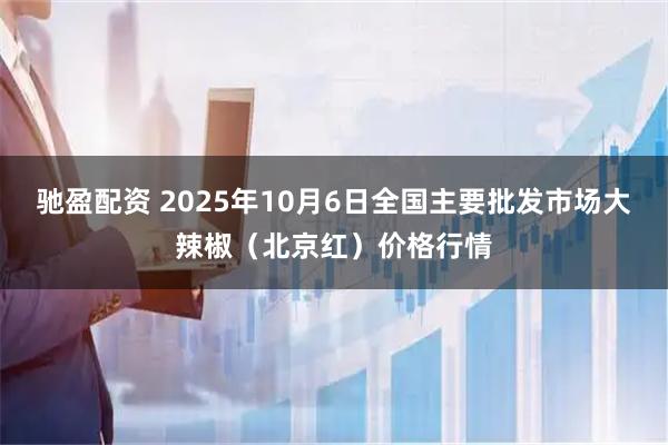 驰盈配资 2025年10月6日全国主要批发市场大辣椒（北京红）价格行情